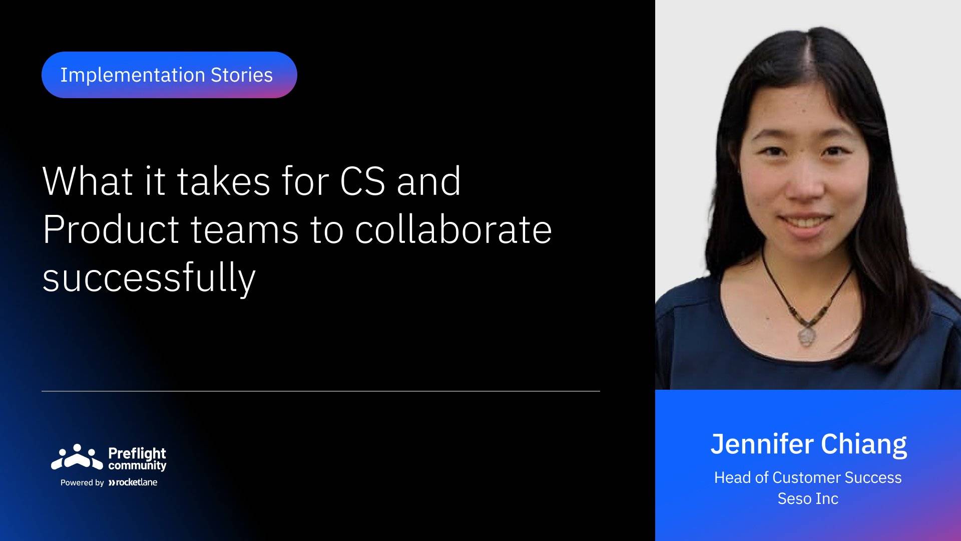 IS 27 - What it takes for CS and Product teams to collaborate successfully