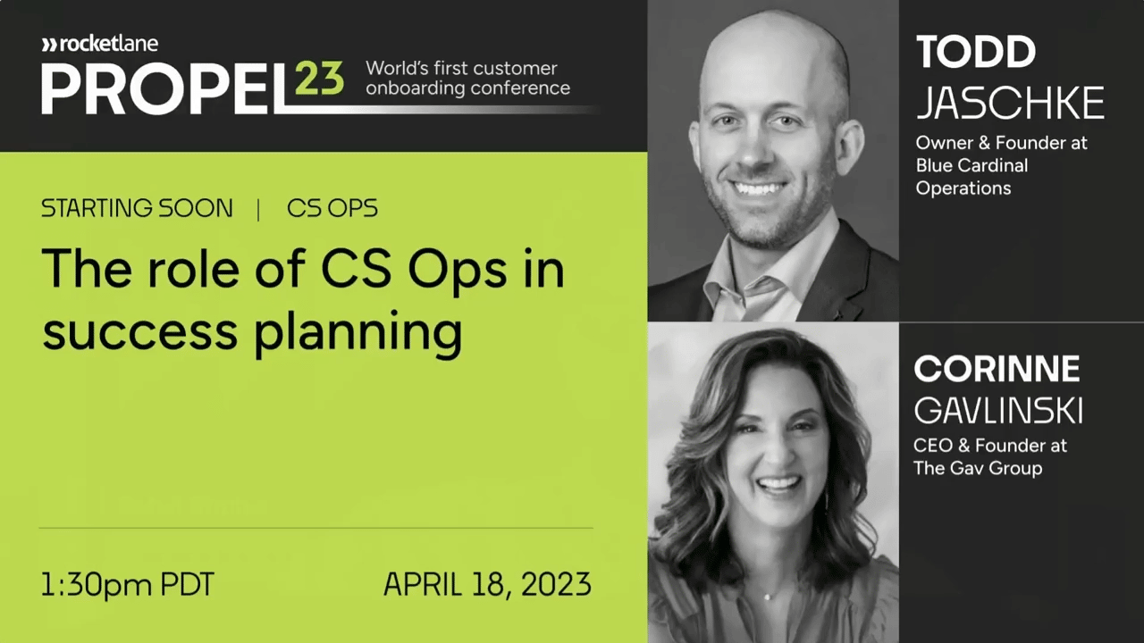The role of CS Ops in success planning