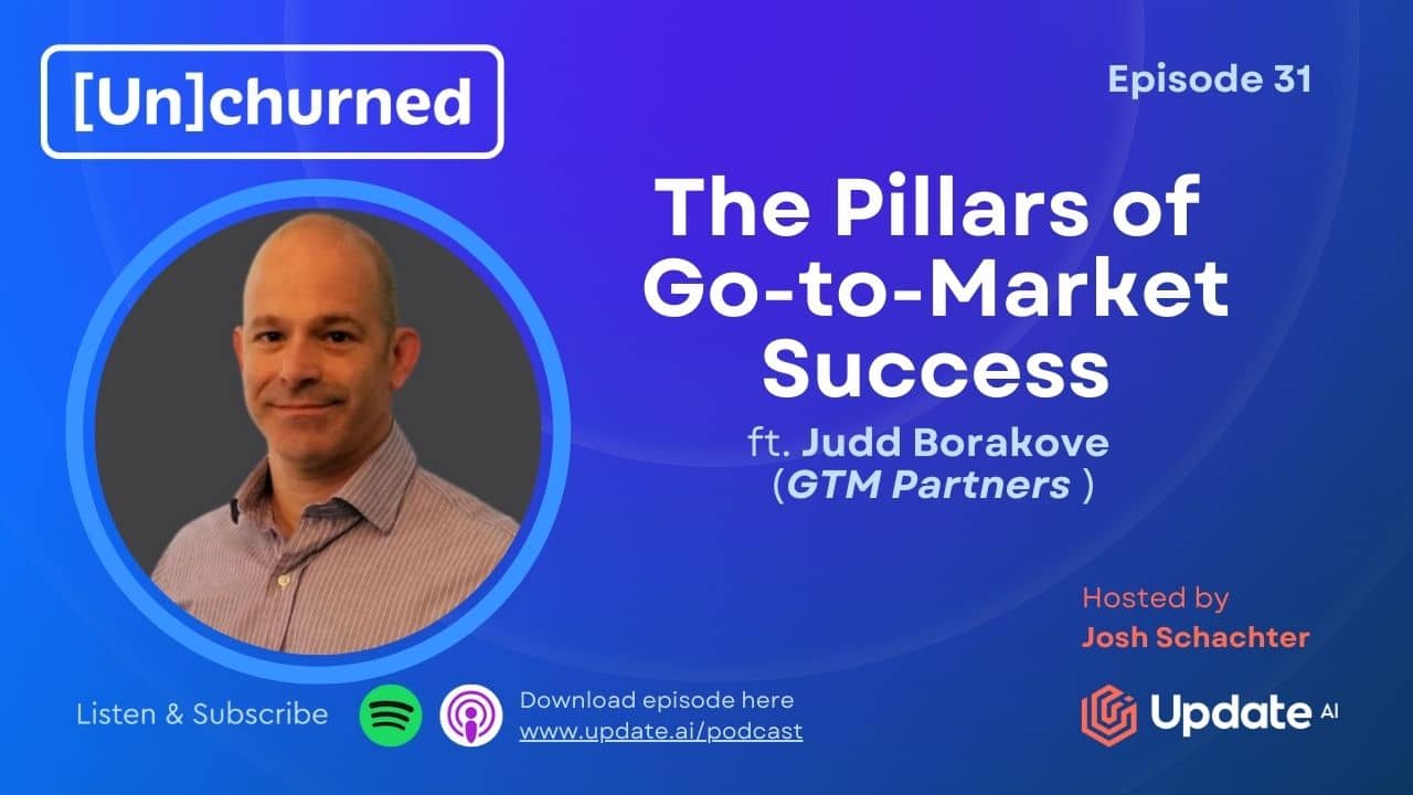 The Pillars of Go-to-Market Success ft. Judd Borakove (GTM Partners)