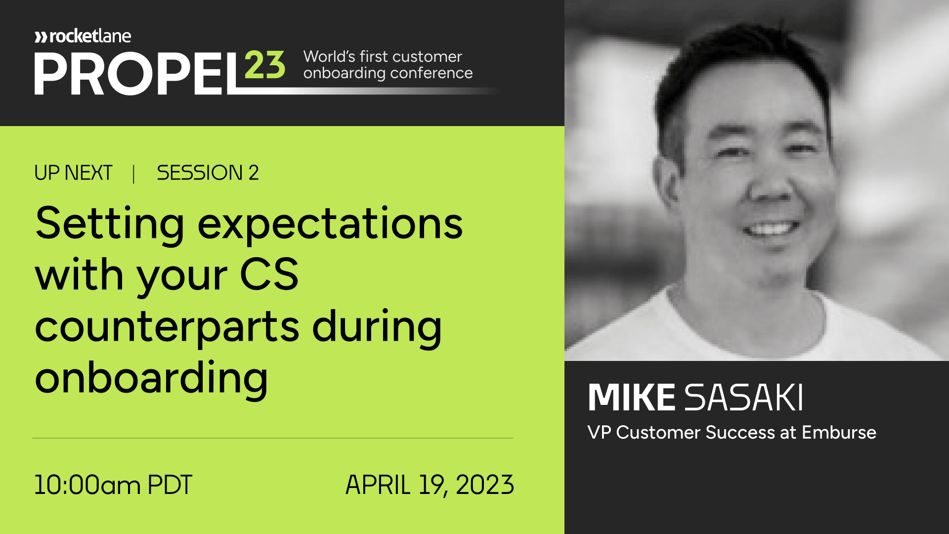 Setting expectations with your CS counterparts during customer onboarding