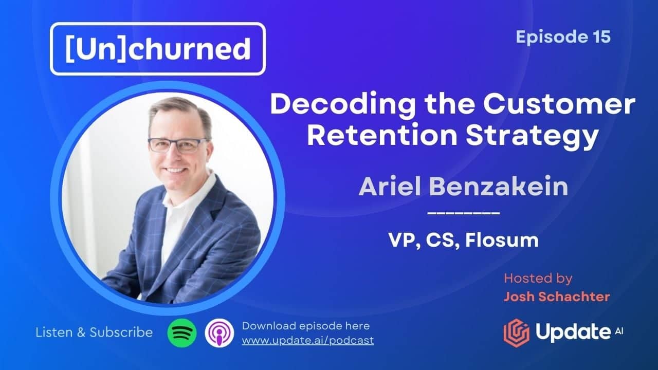 How Flosum’s Ariel Benzakein Navigated the Customer Success ‘Wild West’