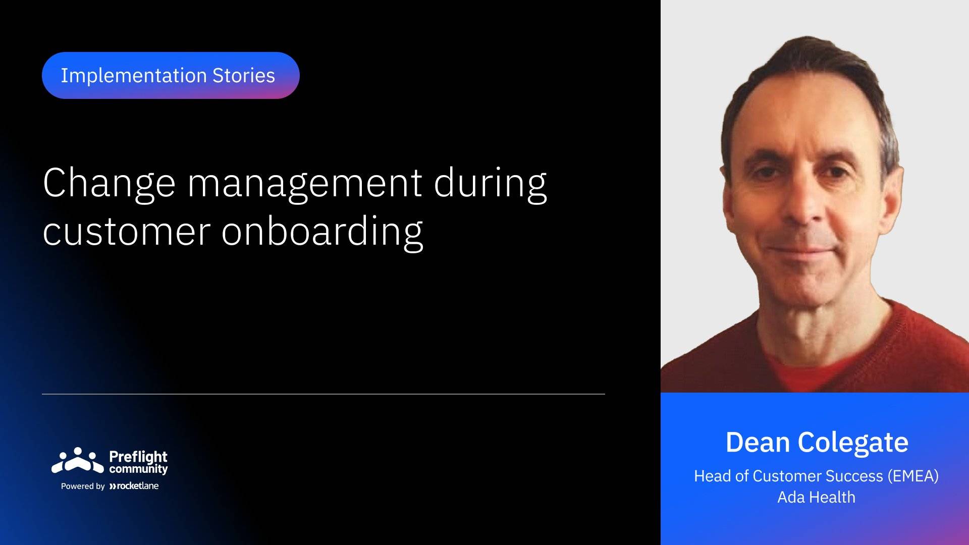 IS 19 - Change Management during Customer Onboarding